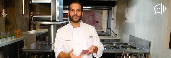 Receta de Mario Sandoval de Carrilleras Ibéricas de Arturo Sánchez