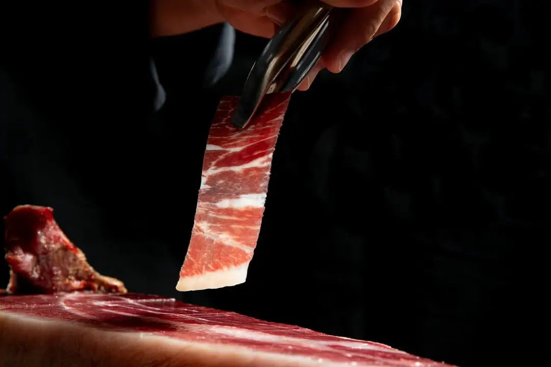 corte profesional de jamon iberico de bellota