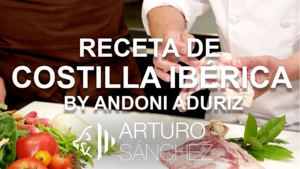 Costilla ibérica Arturo Sánchez by Andoni Aduriz