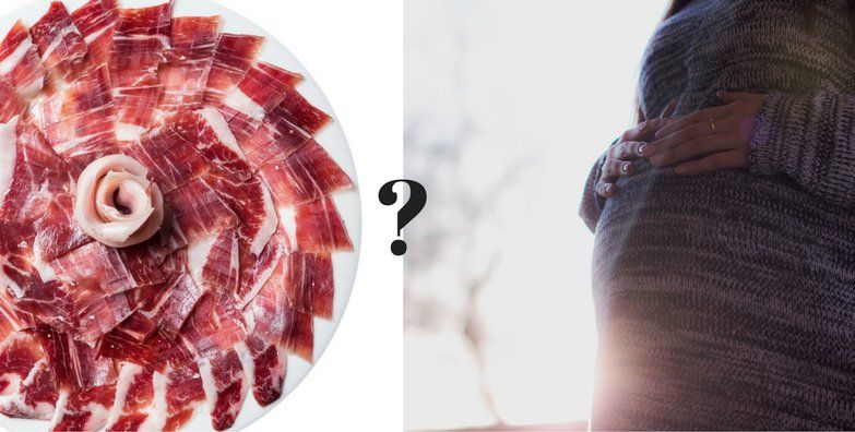comer jamón ibérico en el embarazo