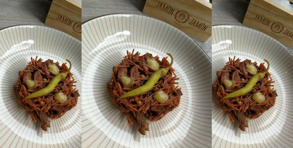 Fideuá Ibérica Crujiente