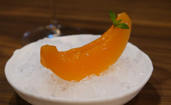 Melón con jamón pero de forma diferente