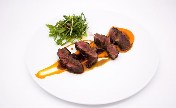 Receta de Pluma Ibérica con Puré de zanahoria
