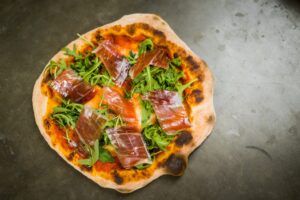Receta para Pizza de Jamón de bellota 100% Ibérico