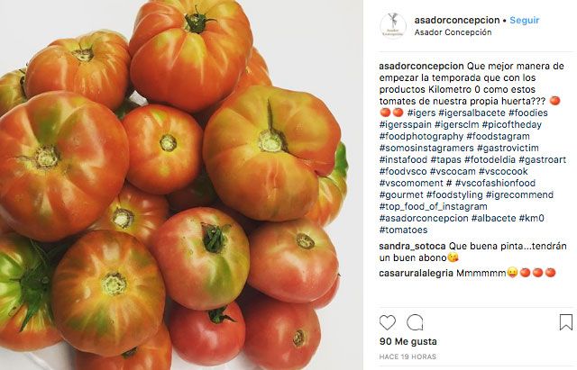 Jueves deliciosos en Ibérico Community: tomates en Albacete