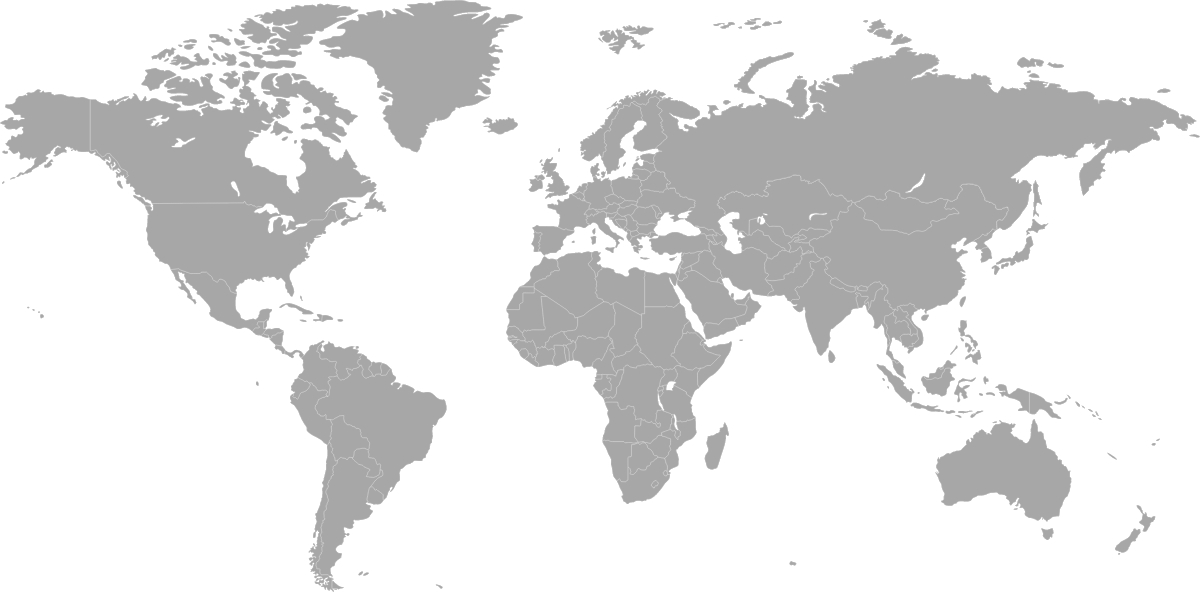 mapa con la red comercial de productos ibéricos